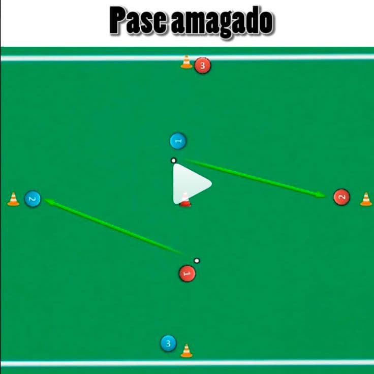 Pase amagado de push