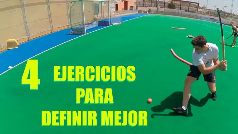 4 Ejercicios de definición en hockey