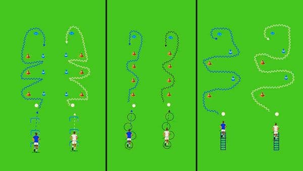 3 circuitos de hockey sobre césped