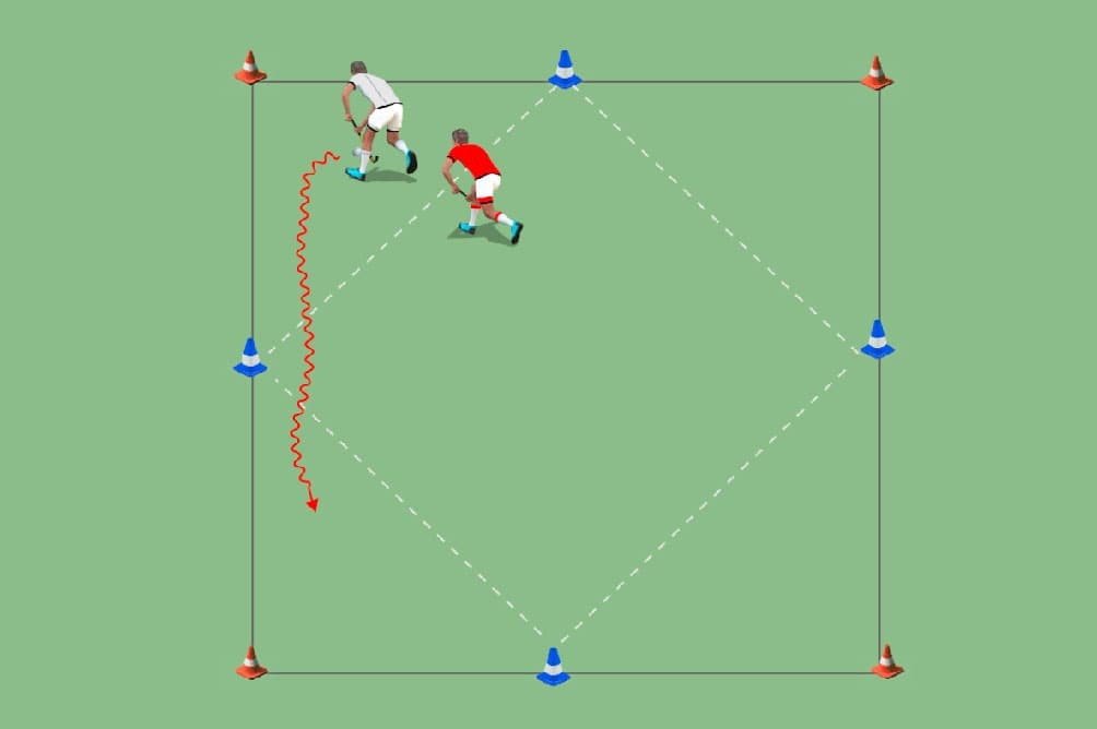 1vs1 escapar de las esquinas