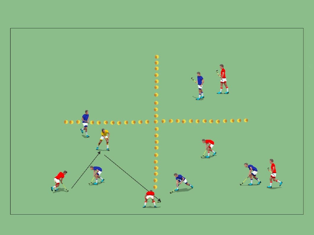 4vs4 + 1 juego en esquinas